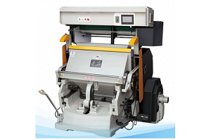 Machine for hot embossing postcards and business cards, C8,C9