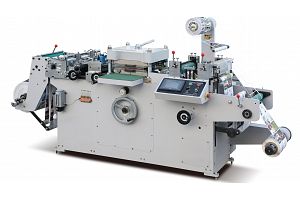 WQM-320G ADHESIVE LABEL DIE CUTTING MACHINE